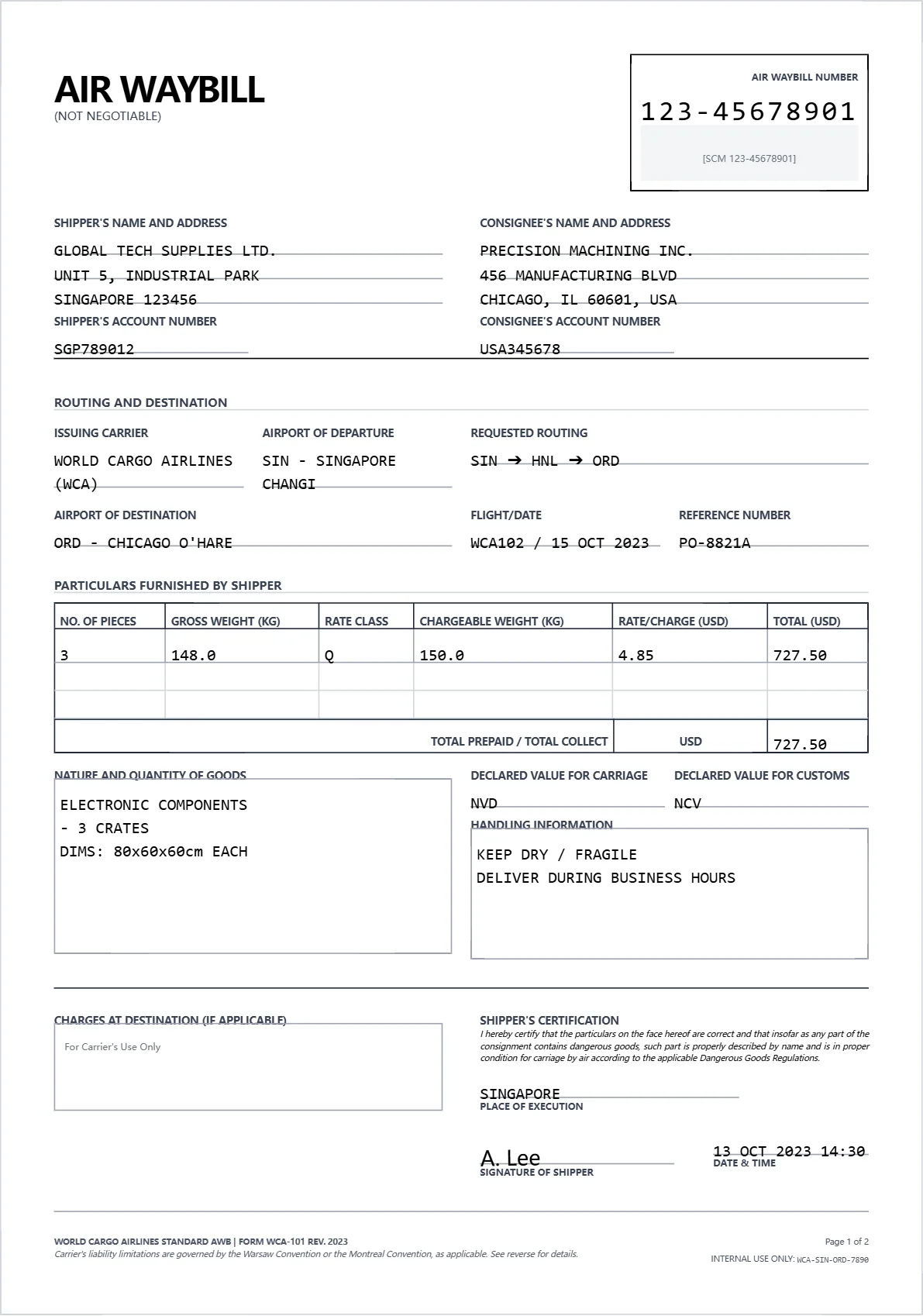 Bill of Lading Data Extraction — BOL to Excel, CSV, or JSON ...